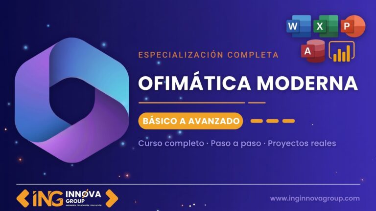 Ofimática Profesional (Word, Excel, PowerPoint, Access y Power BI): Nivel básico, intermedio y avanzado